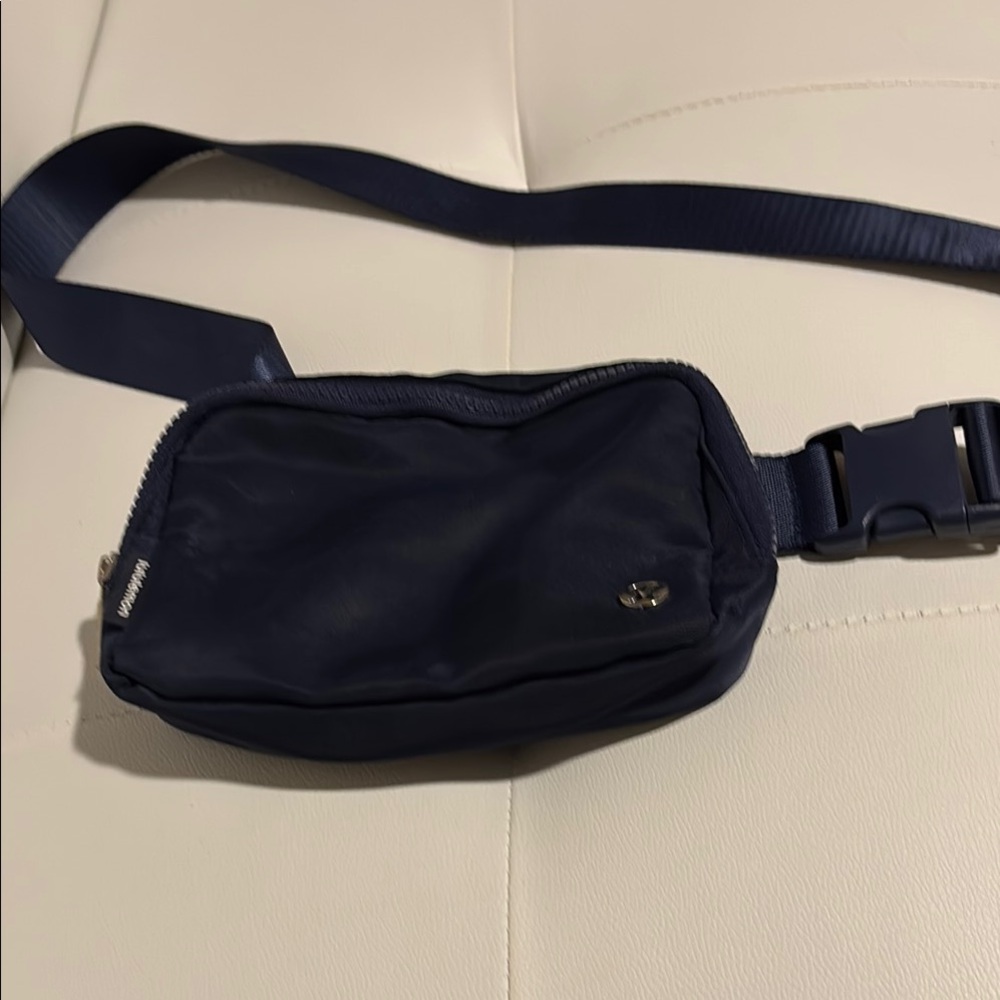 Navy Blue lulu lemon navy Crossbody Bag